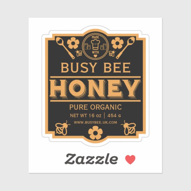 Farmers Market Honey Jar (Sheet)