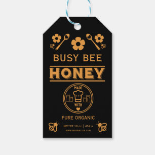 Farmers Market Honey Jar Gift Tags