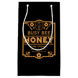 Farmers Market Honey Jar Small Gift Bag