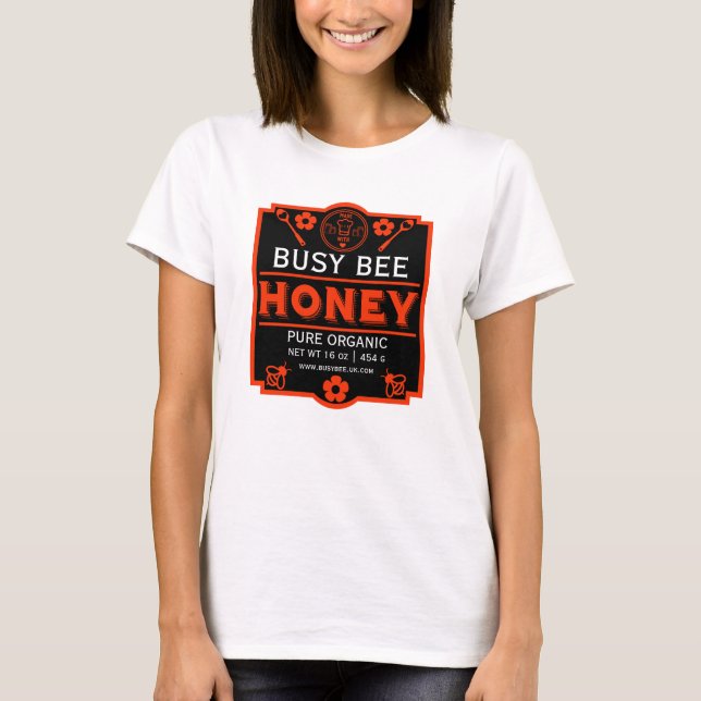 Farmers Market Honey Jar T-Shirt (Front)