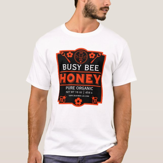 Farmers Market Honey Jar T-Shirt (Front)