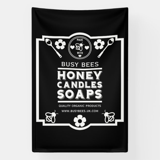 Farmers Market Honey Product Banner (Vertical)