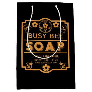 Farmers Market Honey Soap Medium Gift Bag