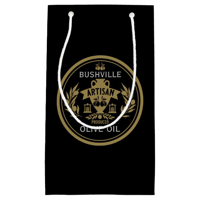 Farmers Market Olive Oil Small Gift Bag (Front)