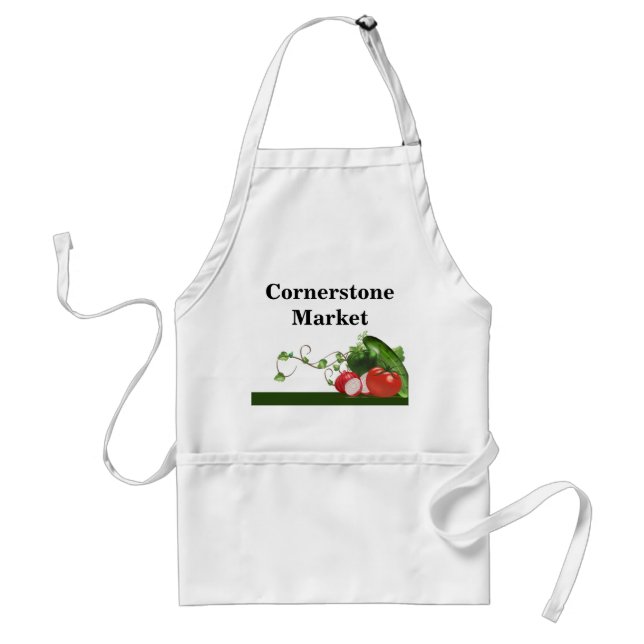 Farmers Market Personalised Apron (Front)