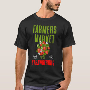 Farmers Market Strawberry Garden T-Shirt