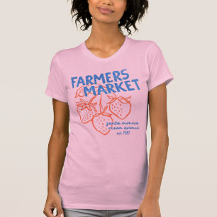 Farmers Market Strawberry Vintage Tee 🍓