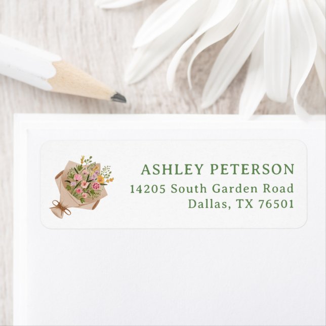 Farmers Market Theme Return Address (Insitu)