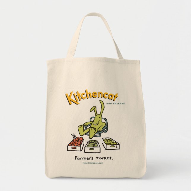 "Farmer's Market" Tote Bag (Front)