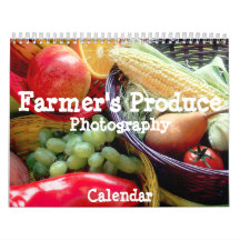 Farmer's Produce Photography Calendar