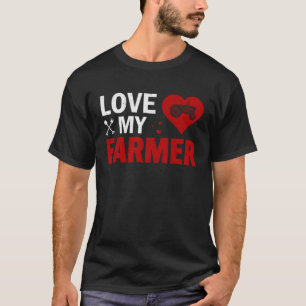 Farmers Wife Country Life Ladies Husband Farm T-Shirt