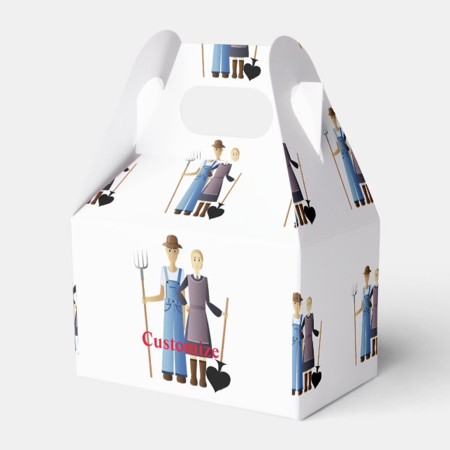 Farmer's Wife Queen of Spades Thunder_Cove Favour Box (Front Side)