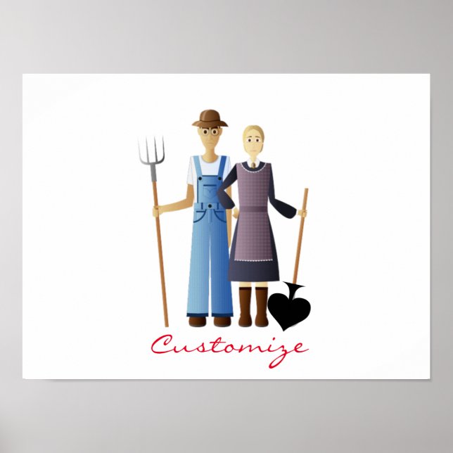 Farmer's Wife Queen of Spades Thunder_Cove Poster (Front)