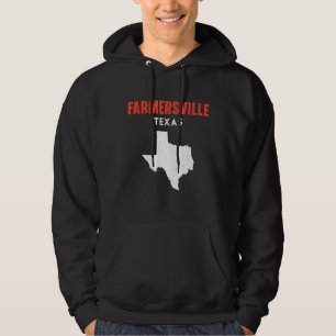 Farmersville Texas USA State America Travel Texas Hoodie