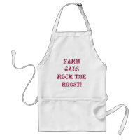 FARMGALS ROCK THE ROOST APRON