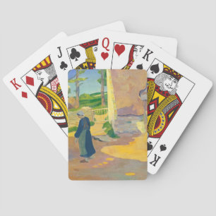 Farmhouse at Le Pouldu, 1890 (oil on canvas) Playing Cards