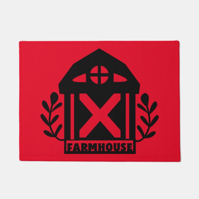 Farmhouse Barn Doormat (Front)