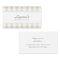 Farmhouse Beige Buffalo Plaid Business Card