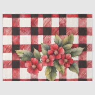 Farmhouse Buffalo Check Decoupage Tissue Paper