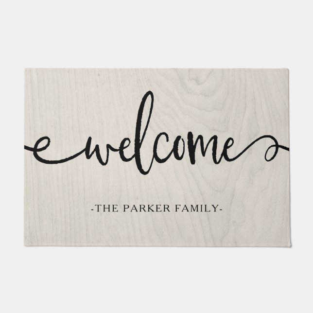 Farmhouse Chic | Welcome Doormat (Front)