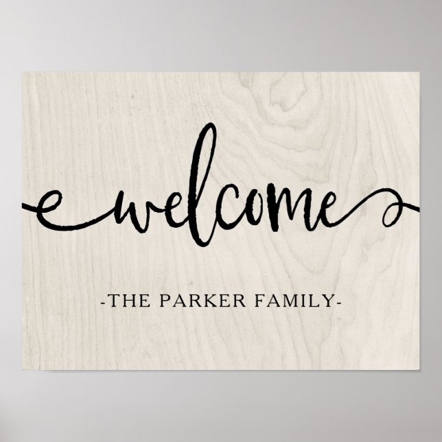 Farmhouse Chic | Welcome Poster (Front)