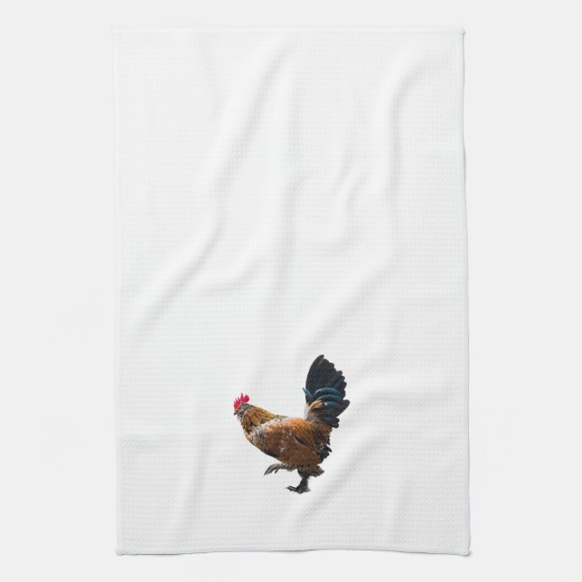 Farmhouse Chicken hand towel (Vertical)