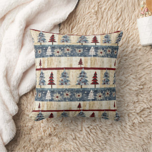 Farmhouse Christmas Cushion