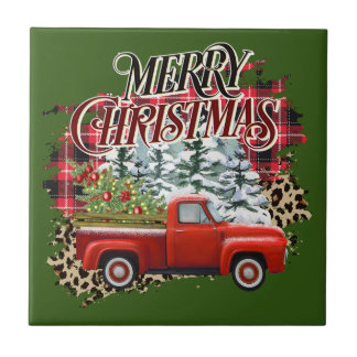 Farmhouse Christmas Tile