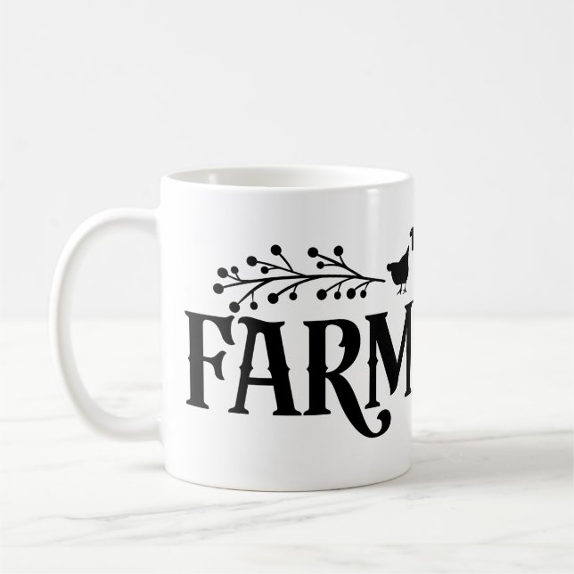 Farmhouse Coffee Mug (Left)