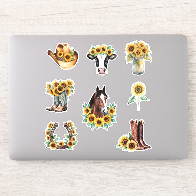 Farmhouse Country Sunflower Collection  (Computer)