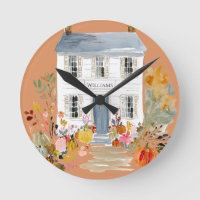 Farmhouse Fall Porch Monogram