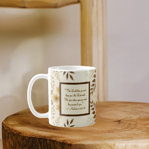 Farmhouse Floral Morning Blessing Mug