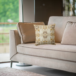 Farmhouse Floral Pattern  Cushion