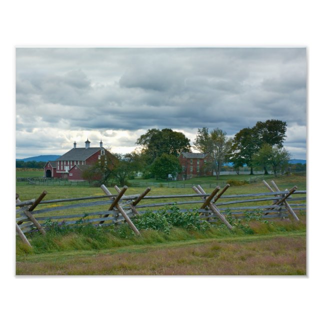 Farmhouse - Gettysburg National Park - PA Photo Print (Front)