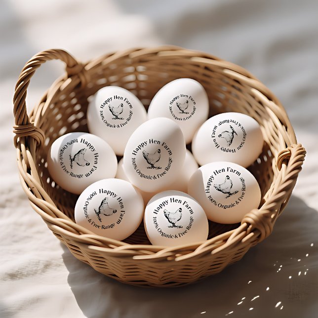 Farmhouse Hen | Personalised Egg Stamp (Creator Uploaded)