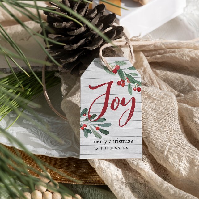 Farmhouse Holly | Christmas Gift Tags (Creator Uploaded)