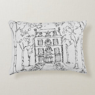Farmhouse Horse Farm   Normandy, France Decorative Cushion