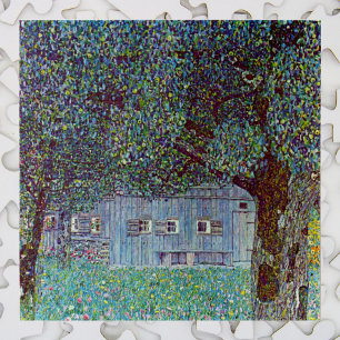 Farmhouse in Austria by Klimt, Victorian Fine Art Jigsaw Puzzle
