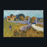 Farmhouse in Provence (1888) by Vincent Van Gogh Doormat<br><div class="desc">Farmhouse in Provence (1888) by Vincent Van Gogh. Vincent Van Gogh was a famous artist. He was a dutch post impressionist painter.This painting is in the public domain.</div>