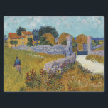 Farmhouse in Provence (1888) by Vincent Van Gogh Tissue Paper<br><div class="desc">Farmhouse in Provence (1888) by Vincent Van Gogh. Vincent Van Gogh was a famous artist. He was a dutch post impressionist painter.This painting is in the public domain.</div>