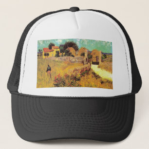 Farmhouse in Provence by Vincent van Gogh van Gogh Trucker Hat