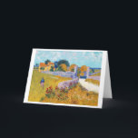Farmhouse in Provence, Van Gogh Card<br><div class="desc">Vincent Willem van Gogh (30 March 1853 – 29 July 1890) was a Dutch post-impressionist painter who is among the most famous and influential figures in the history of Western art. In just over a decade, he created about 2, 100 artworks, including around 860 oil paintings, most of which date...</div>