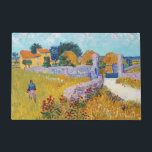 Farmhouse in Provence, Van Gogh Doormat<br><div class="desc">Vincent Willem van Gogh (30 March 1853 – 29 July 1890) was a Dutch post-impressionist painter who is among the most famous and influential figures in the history of Western art. In just over a decade, he created about 2, 100 artworks, including around 860 oil paintings, most of which date...</div>