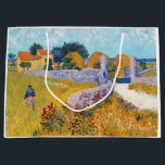 Farmhouse in Provence, Van Gogh Large Gift Bag<br><div class="desc">Vincent Willem van Gogh (30 March 1853 – 29 July 1890) was a Dutch post-impressionist painter who is among the most famous and influential figures in the history of Western art. In just over a decade, he created about 2, 100 artworks, including around 860 oil paintings, most of which date...</div>