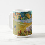 Farmhouse in Provence | Vincent van Gogh Coffee Mug<br><div class="desc">Farmhouse in Provence (1888) by Dutch post-impressionist artist Vincent Van Gogh. Original artwork is an oil on canvas landscape painting in vibrant golden yellows and aqua blue shades.

Use the design tools to add custom text or personalise the image.</div>
