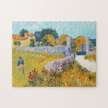 Farmhouse in Provence Vincent van Gogh Painting Jigsaw Puzzle<br><div class="desc">Farmhouse in Provence Vincent van Gogh Painting jigsaw puzzle</div>