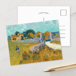 Farmhouse in Provence   Vincent van Gogh Postcard