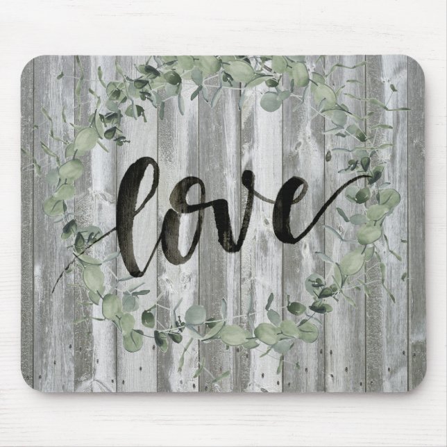 Farmhouse Inspiration - Love Mouse Mat (Front)