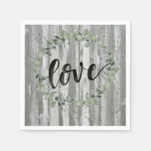 Farmhouse Inspiration - Love Napkin