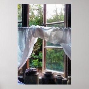 FARMHOUSE KITCHEN WINDOW POSTER
